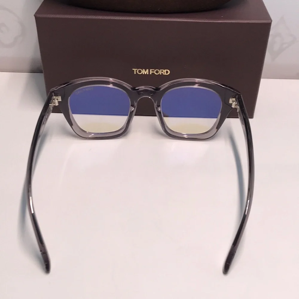 New Authentic Tom Ford Gray Eyeglasses TF5961-B 020